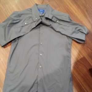 Apt. 9 Men's Gray Lightweight Shirt Jacket